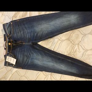 Dark blue denim Zara jeans